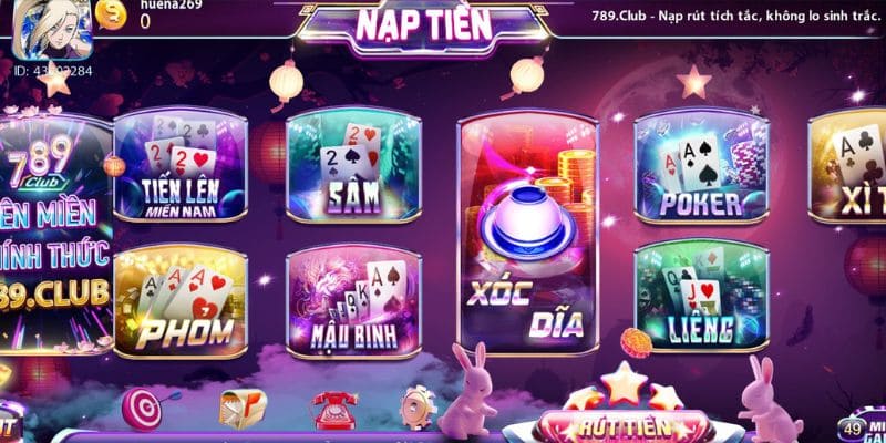 Game bài đổi thưởng 789club