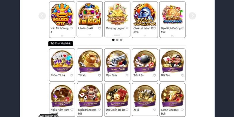 Trò chơi game bài tại new88