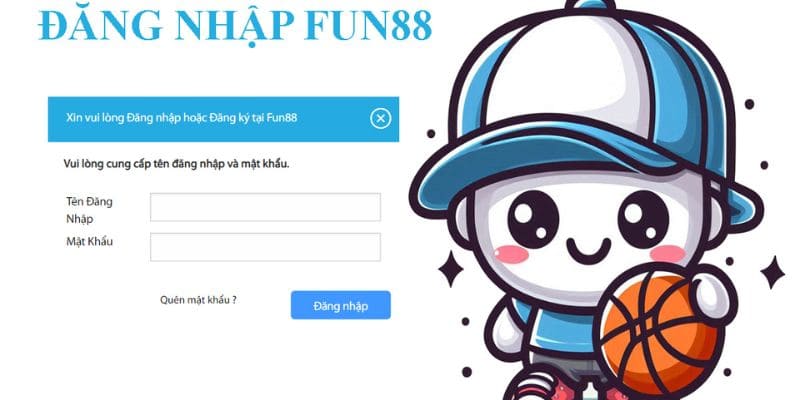 Hướng dẫn đăng nhập nhà cái fun88