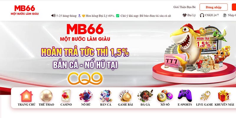 giới thiệu nhà cái mb66