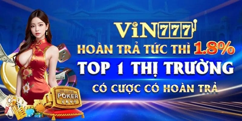 Khuyến mãi tại nhà cái vin777